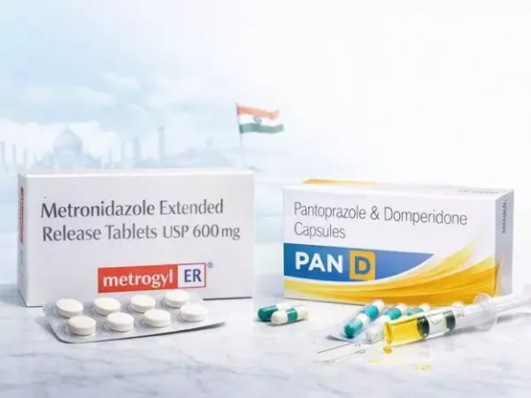 Metrogyl ER 600 and Pan D Capsule: Clinical Uses, Benefits, and Trusted Online Purchase in India