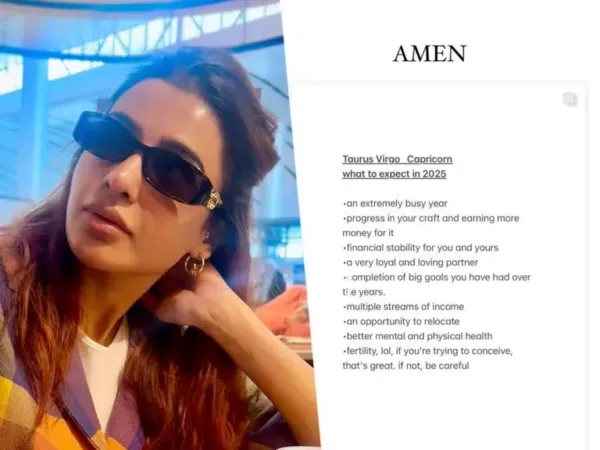 Samantha's 2025 Wishlist: Love, Marriage, Babies