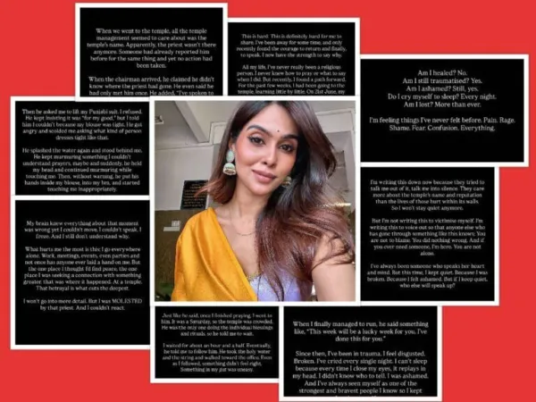 SHOCKING: Temple Priest Jump After Molesting Actress