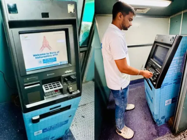 Cash on Wheels: India's First ATM on Train