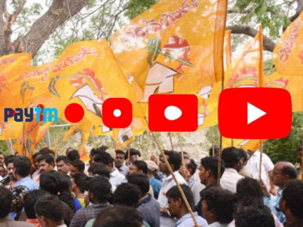TDP Cadre In Paytm Youtubers' Trap
