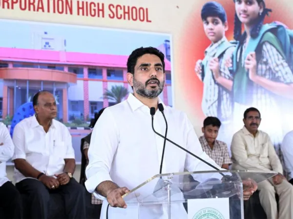 Nara Lokesh Adopts 2 Boys in Nellore