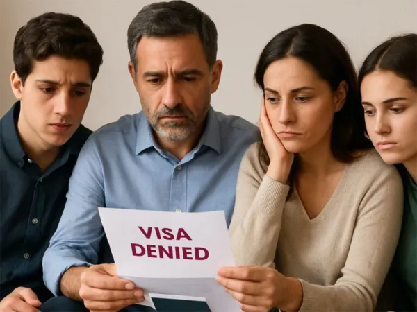 B1/B2 Rejection: Son's Transfer Stops Parents Visa