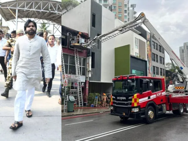 Pawan Kalyan's Younger Son Sustains Fire Injuries