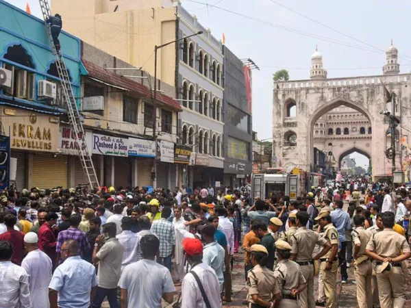 HRC Suo Moto Action on Gulzar Houz Fire Accident