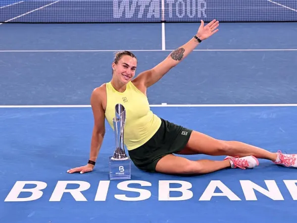 Aryna Sabalenka defends Brisbane International crown