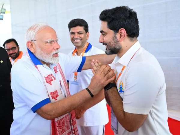 Modi Recognized Lokesh As AP's Future Leader