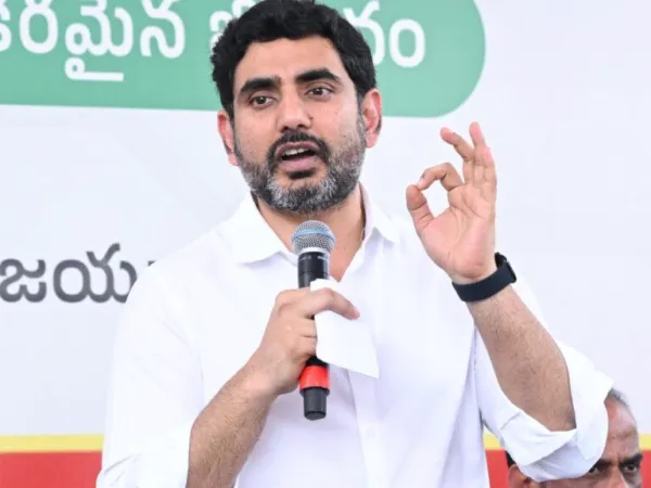 Nara Lokesh's PR Drive By Sakshi