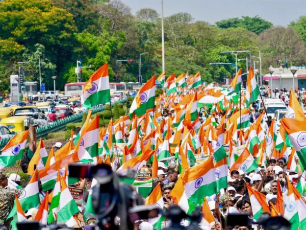 Nation-wide Tiranga Yatra for 10 Days