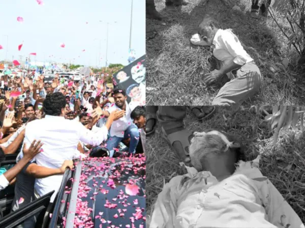 Jagan's Convoy Vehicle Kills a Man