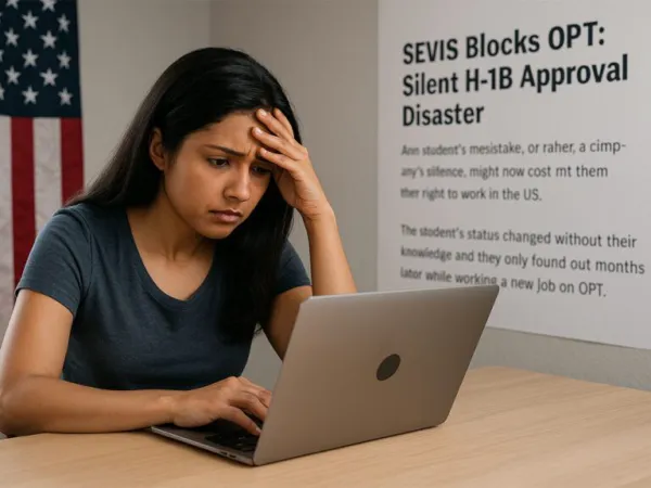 SEVIS Blocks OPT: Silent H-1B Approval Disaster