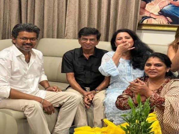 Photos: Thalapathy Vijay's Quiet Celebrations With Family Goes Viral