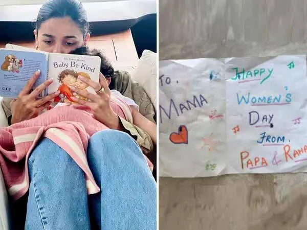 Alia Bhatt Shares Adorable Women's Day Card From Daughter Raha