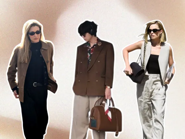 Why everyone is ditching jeans this season? Denim's downfall begins as tailored trousers dominate hot summer fashion looks