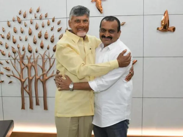 Chandrababu, Bandla Ganesh Warm Hug Goes Viral