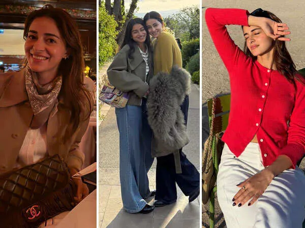 Pictures of Ananya Panday Holidaying With Sister Rysa Panday in France Spell Gorgeous
