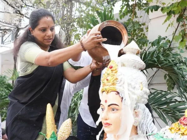 New Telangana Thalli Is Not Our Thalli