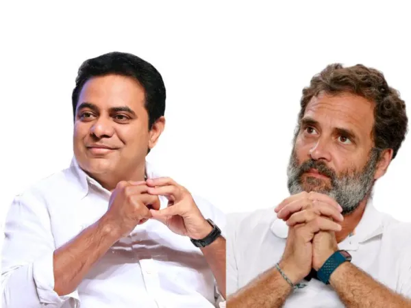 KTR Questions Rahul Gandhi's Hypocrisy!