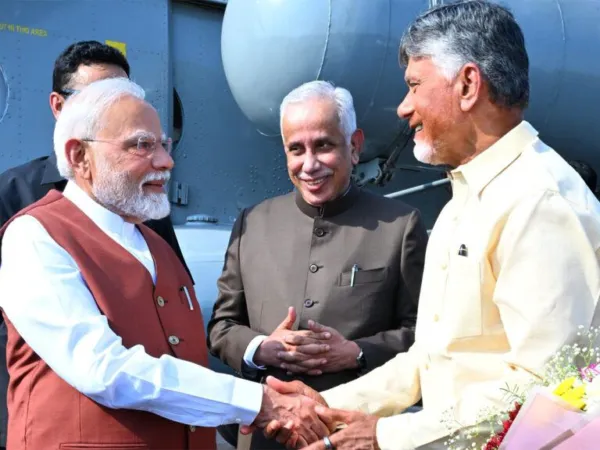 Amaravati Relaunch: Modi's Elevations to Naidu!