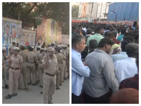 விஜயகாந்த் நினைவு தின பேரணி. போலீஸ் அனுமதி மறுப்பு!