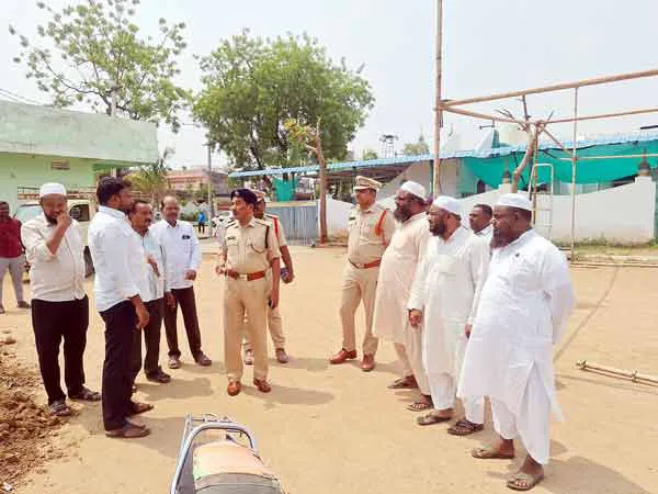 مٹ پلی میں سلاٹر ہاؤز کی تنقیح ، ڈی ایس پی کا دورہ