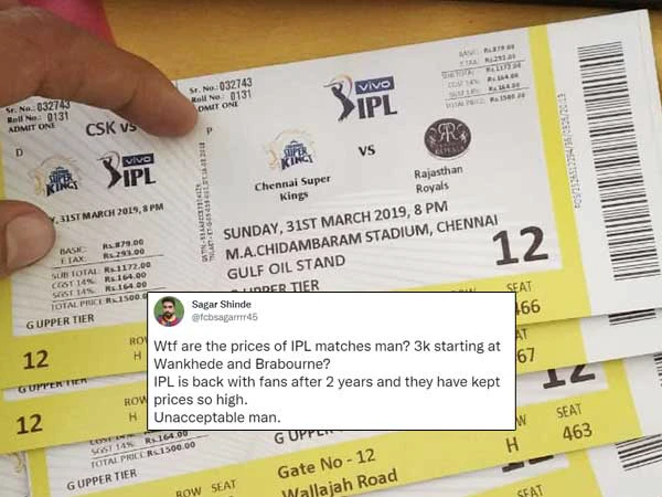 Fans call IPL 2022 ticket prices 'unacceptable' as BCCI opens booking for opening games