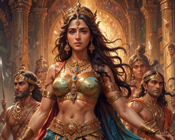 The Secrets of Draupadi's beauty