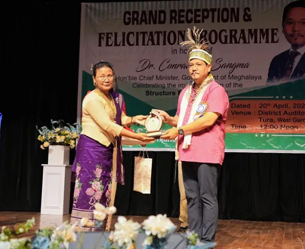 Meghalaya teachers' body honours CM Conrad for salary reform initiative