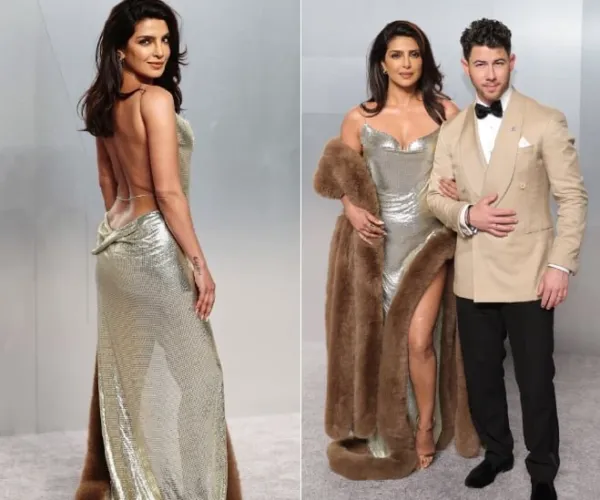 Priyanka Chopra Jonas Turns Up The Heat At Vanity Fair Oscar Party With Dazzling Metallic Look | Dailyhunt Priyanka Chopra Jonas Turns Up The Heat At Vanity Fair Oscar Party With Dazzling Metallic Look | Dailyhunt