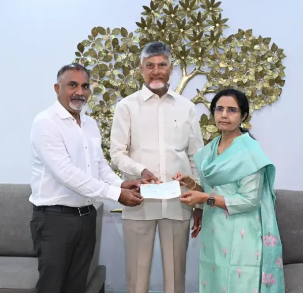 బాబు పుట్టినరోజు సందర్భంగా భువనేశ్వరి భారీ విరాళం