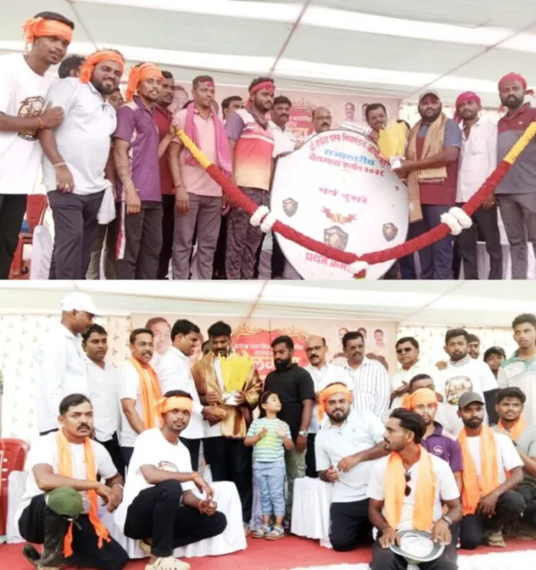 राज्यस्तरीय बैलगाडा शर्यतीत तेजू पडवळकर यांची बैलजोडी विजेती!