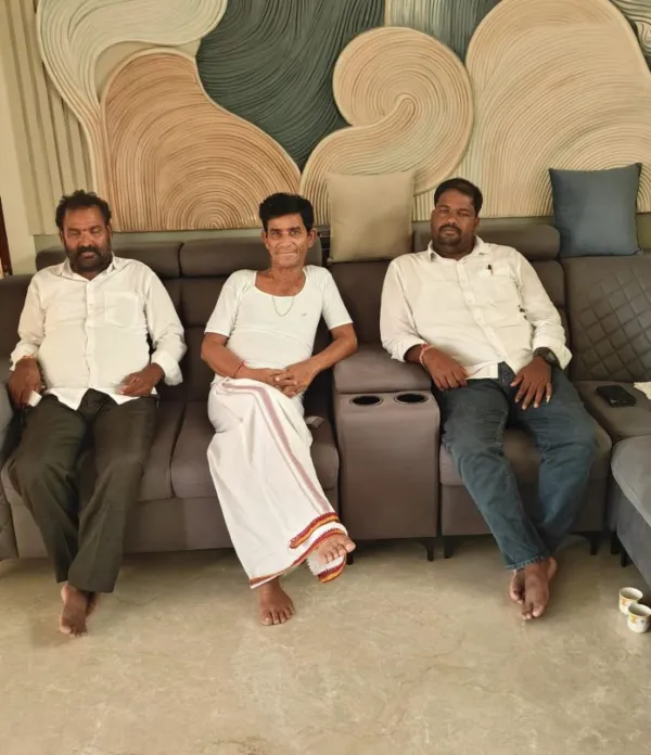 కాంగ్రెస్ నాయుడుకి పరామర్శ
