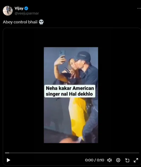Did Neha Kakkar Publicly Kiss An American Singer? Know The Truth Behind The Viral Video