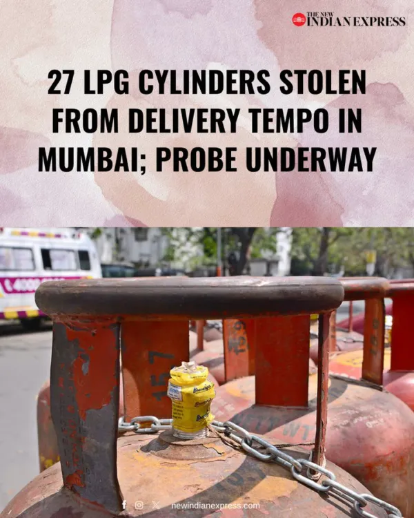 Mumbai: Cylinders tied with chains to prevent theft