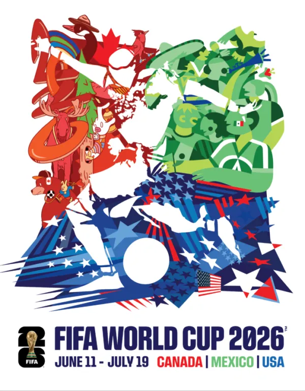 Tournament Poster unveiled in celebration of 100 Days to Go until FIFA World Cup 2026™
