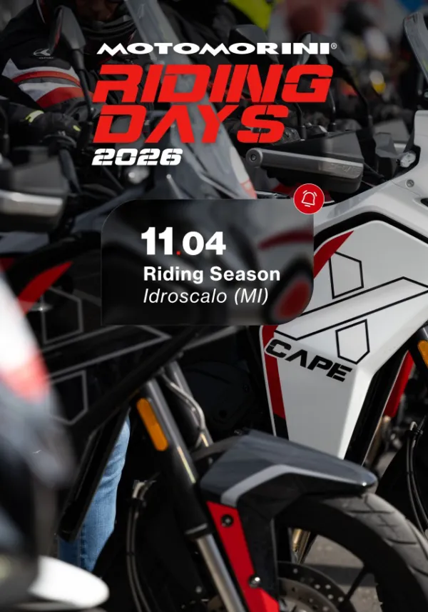 Moto Morini Riding Days 2026: il debutto ufficiale a Milano durante la Riding Season