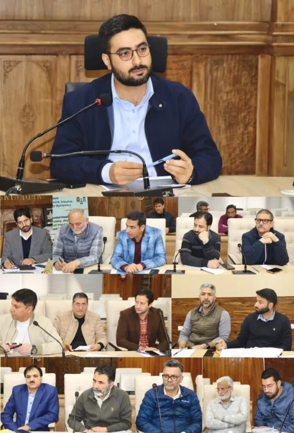 DC Srinagar conducts review of proposed major infrastructural projects, ongoing infra works in district