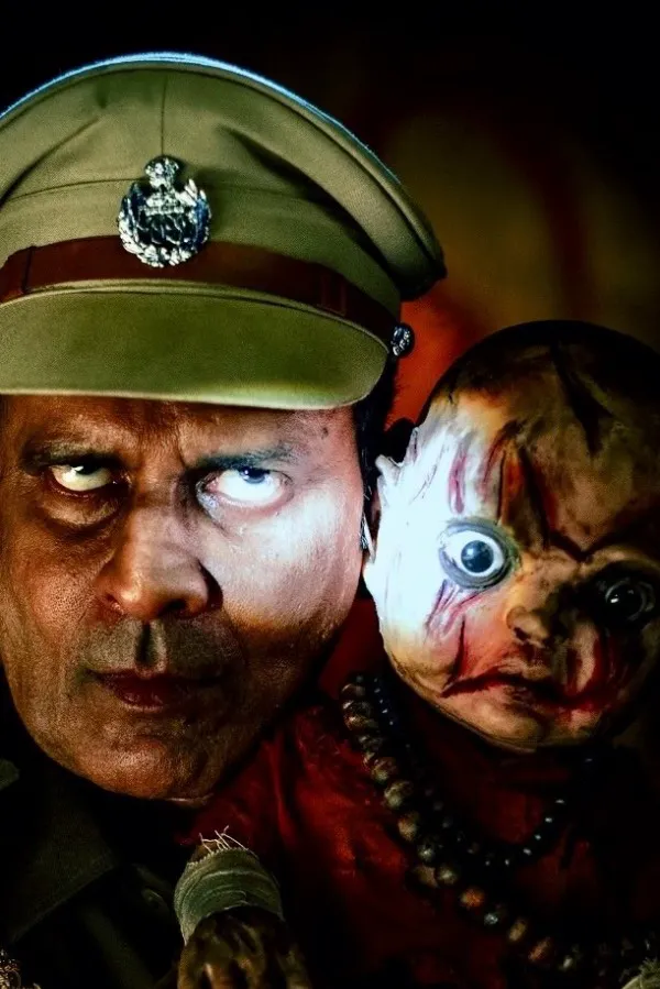 Manoj Bajpayee & Ram Gopal Varma Announce Police Station Mein Bhoot With 'AI-Generated' Poster