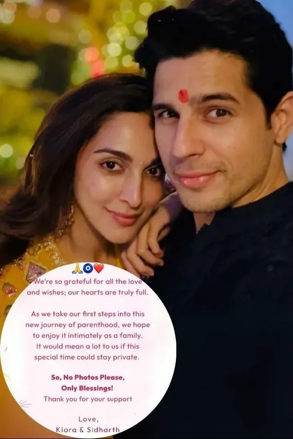 "No Pictures Of Our Baby Girl!" Sidharth Malhotra Turns Out To Be A Protective Father