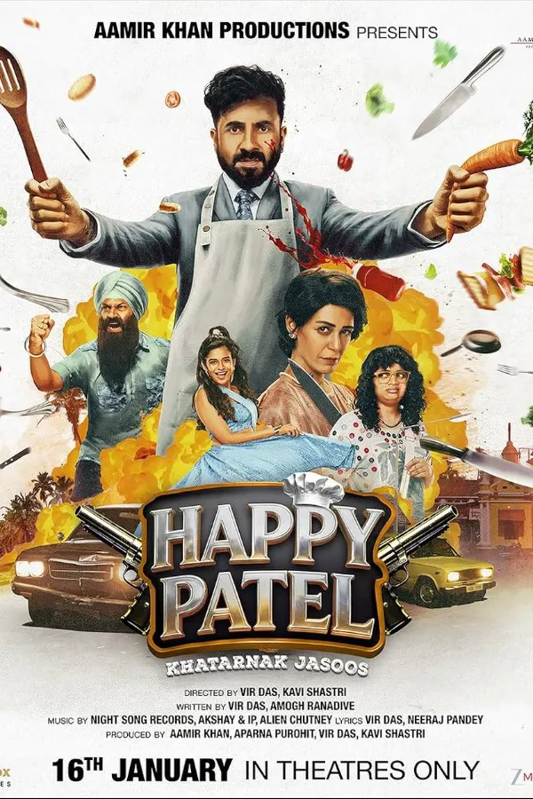 Happy Patel Khatarnak Jasoos Review: Vir Das & Aamir's Movie Is 'Wacky', 'Mad' & 'Too Funny'