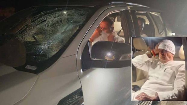 Maharastra: ಕಾರಿನ ಮೇಲೆ ಕಲ್ಲು ತೂರಾಟ. ಮಾಜಿ ಸಚಿವ ಅನಿಲ್ ದೇಶಮುಖ್ ಹಣೆಗೆ ಗಾಯ