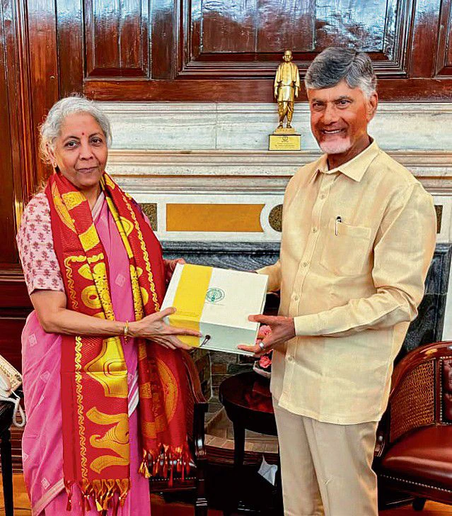 N Chandrababu Naidu seeks aid for debt-ridden Andhra Pradesh