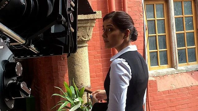Raashii Khanna gives a sneak peek of her intense lawyer look from upcoming film 'Sardar'