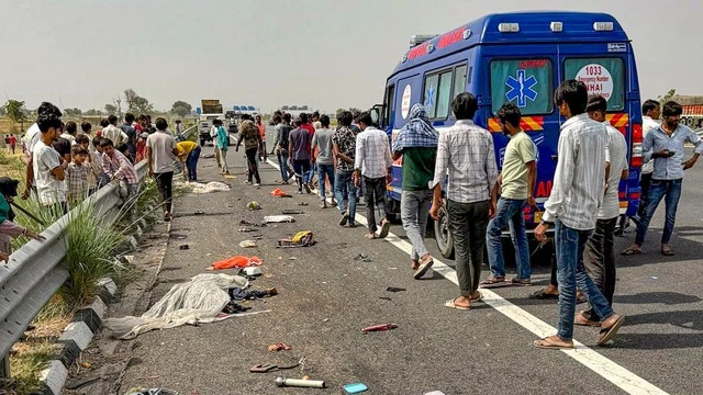 बम फटने जैसा धमाका, लाशों के उड़े चिथड़े; नूंह में सड़क हादसे का मंजर देख कांपी लोगों की रूह