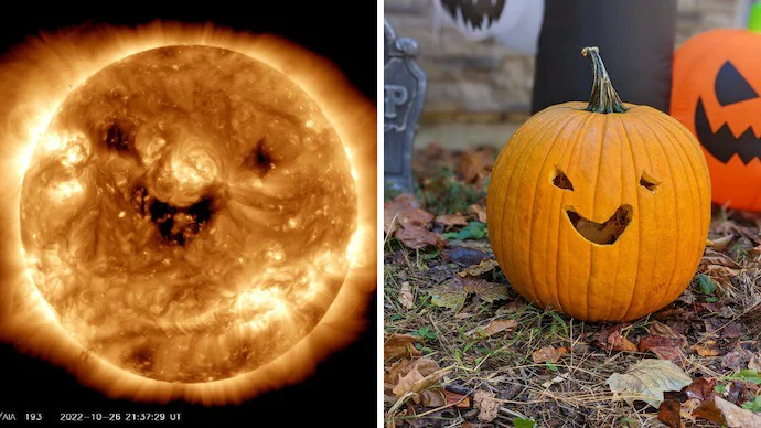 ಸೂರ್ಯನೂ ನಗ್ತಾನೆ ಎಂದರೆ ನೀವು ನಂಬುವಿರಾ ? ನಾಸಾ ಸೆರೆ ಹಿಡಿದ ಚಿತ್ರದಲ್ಲಿದೆ ಅದ್ಬುತ ದೃಶ್ಯ