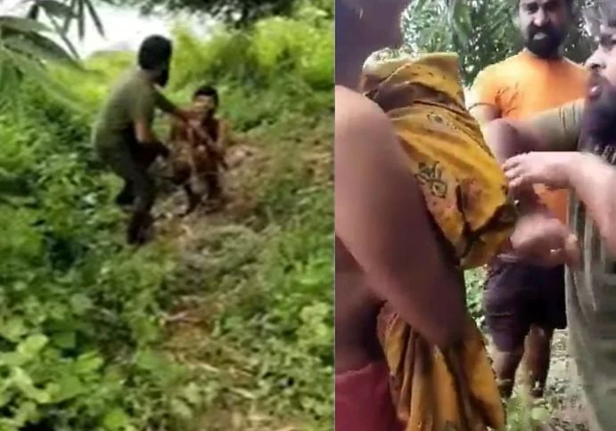 MP Horror: Mother-Son Stripped Naked, Thrashed & Tortured On Suspicion Of Killing Dog In Rewa; Shocking Visuals Surface