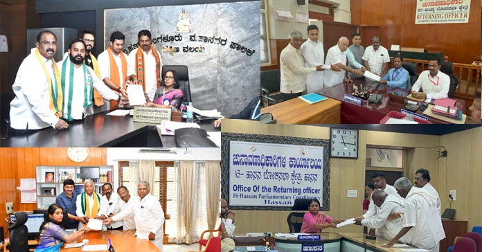 ರಾಜ್ಯದಲ್ಲಿ ಮೊದಲ ಹಂತದ ನಾಮಪತ್ರ ಸಲ್ಲಿಕೆ ಅಂತ್ಯ : ಪ್ರಚಾರ ಅಬ್ಬರ ಶುರು
