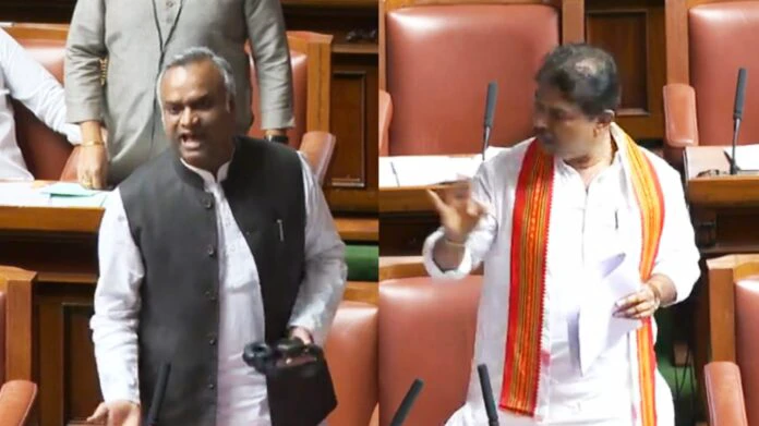Budget session : ಕಲಾಪವನ್ನು ಕೊಂದು ಹಾಕಿದ "ರಾಮ" ಬಾಣ - ಬಿಜೆಪಿ ಕಾಂಗ್ರೆಸ್‌ ನಡುವೆ ವಾಕ್ಸಮರ!