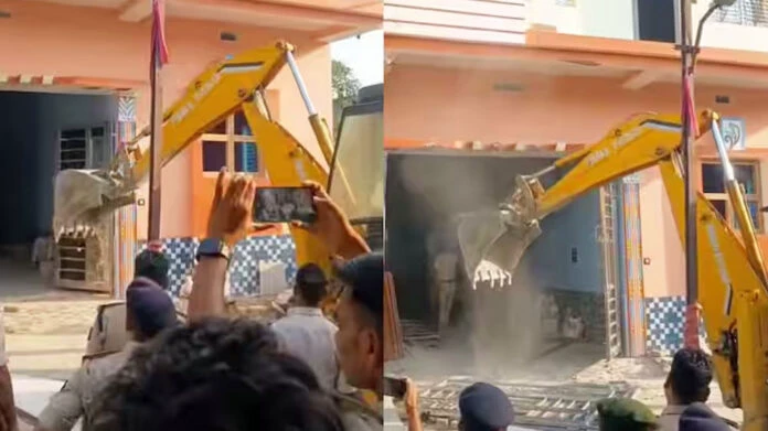 ಬಿಹಾರದಲ್ಲೂ ಬುಲ್ಡೋಜರ್‌ ಆಕ್ಷನ್ : ಅತ್ಯಾಚಾರಿ ಮನೆ, ಕೆಫೆ ಧ್ವಂಸ