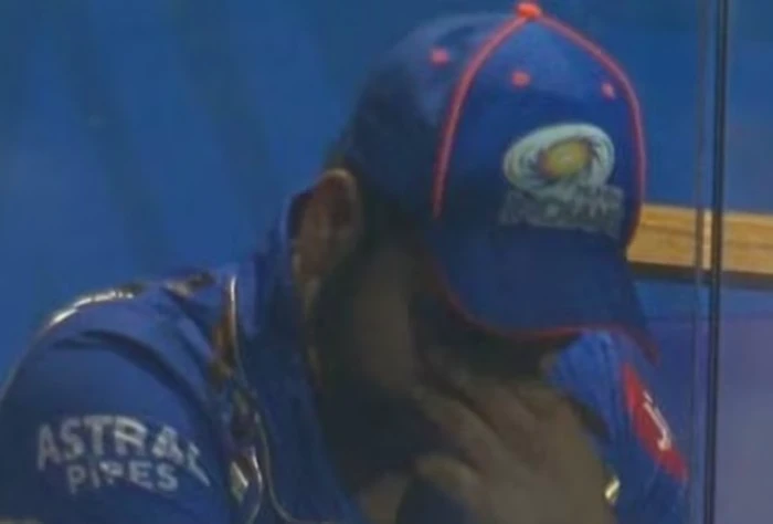 Rohit Sharma CRYING Inside Dressing-Room Video Goes VIRAL After His Dismissal During MI vs SRH IPL 2024 Match | WATCH VIDEO